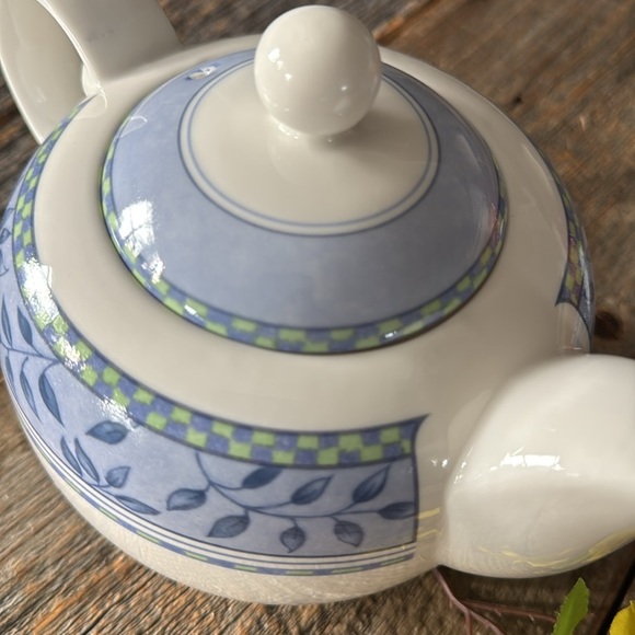 Royal Doulton Expressions Rivoli Tea Pot Fine China - Picture 10 of 11